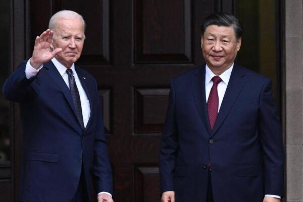 El presidente de Estados Unidos Joe Biden y su homologo chino Xi Jinping. / Fuente externa.