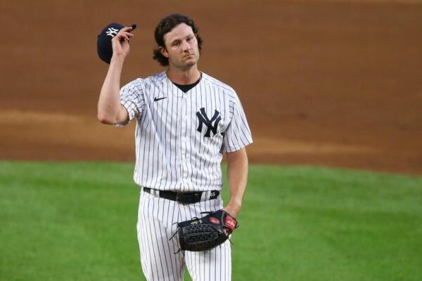 Lanzador de los Yankees de Nueva York, Gerrit Cole. FOTO: Fuente externa.