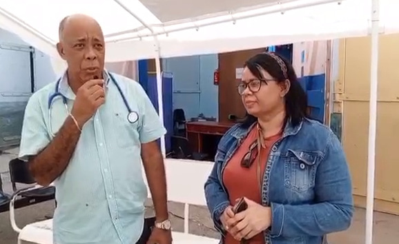 Delegación del Colegio Médico Investiga Denuncias del Dr. Frank Tavares en Sabana de la Mar