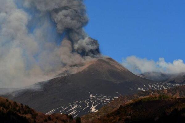 Volcán Etna en Italia. Foto: Fuente externa.