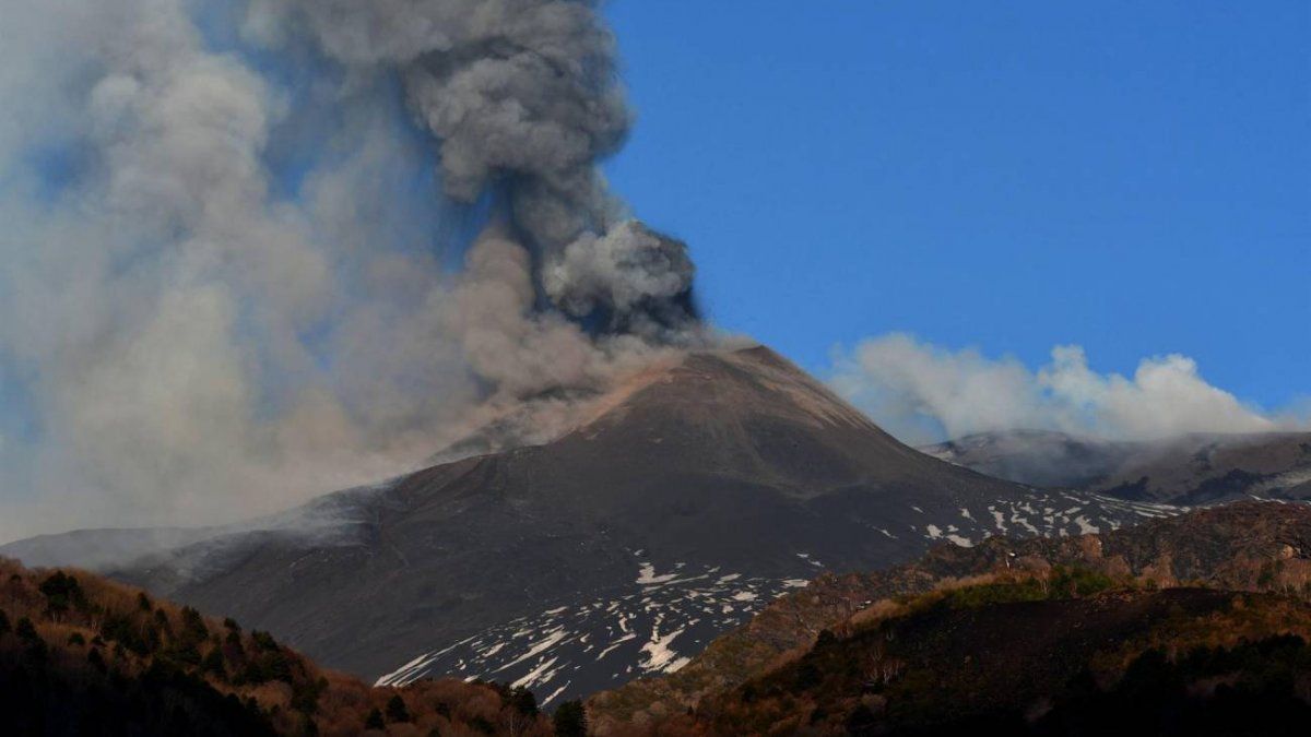 Volcán Etna en Italia. Foto: Fuente externa.