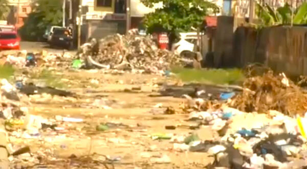 Enorme depósito de basura eleva niveles de insalubridad en Alma Rosa, Santo Domingo Este