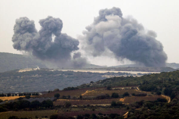 Ataque a Israel. (Foto: AFP)