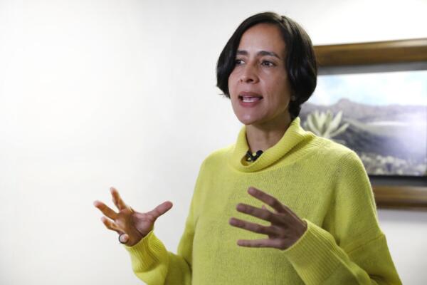 Susana Muhamad, Ministra de Ambiente y Desarrollo Sostenible en Colombia. Fuente: externa.