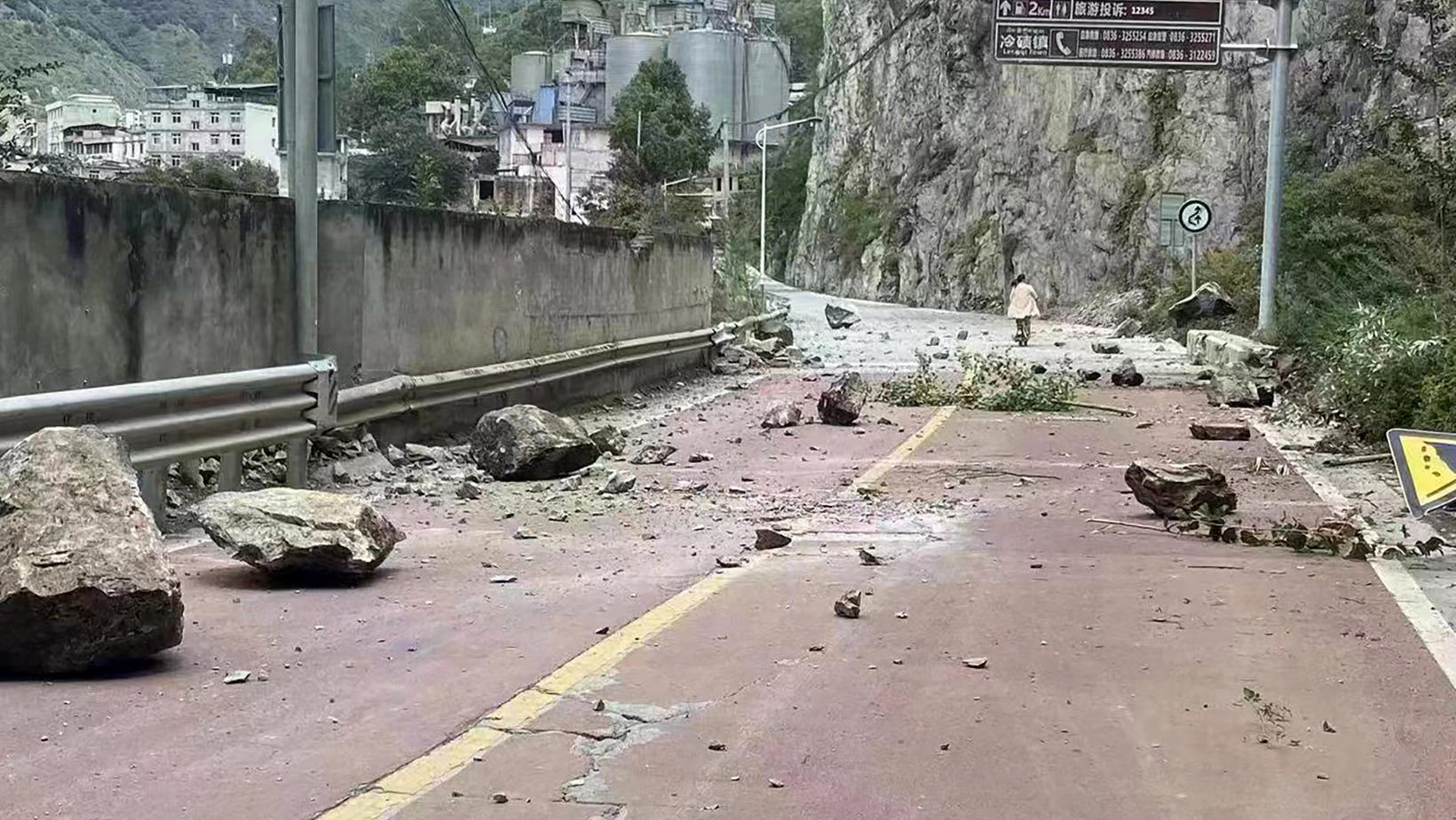 Sismo de magnitud 6,2 en China deja varios muertos y heridos. FOTO: Fuente externa