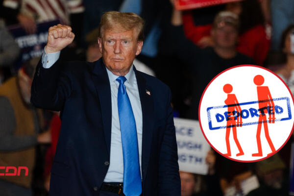 Trump promete deportaciones desde el primer día en caso de ser reelegido. Foto: CDN digital 