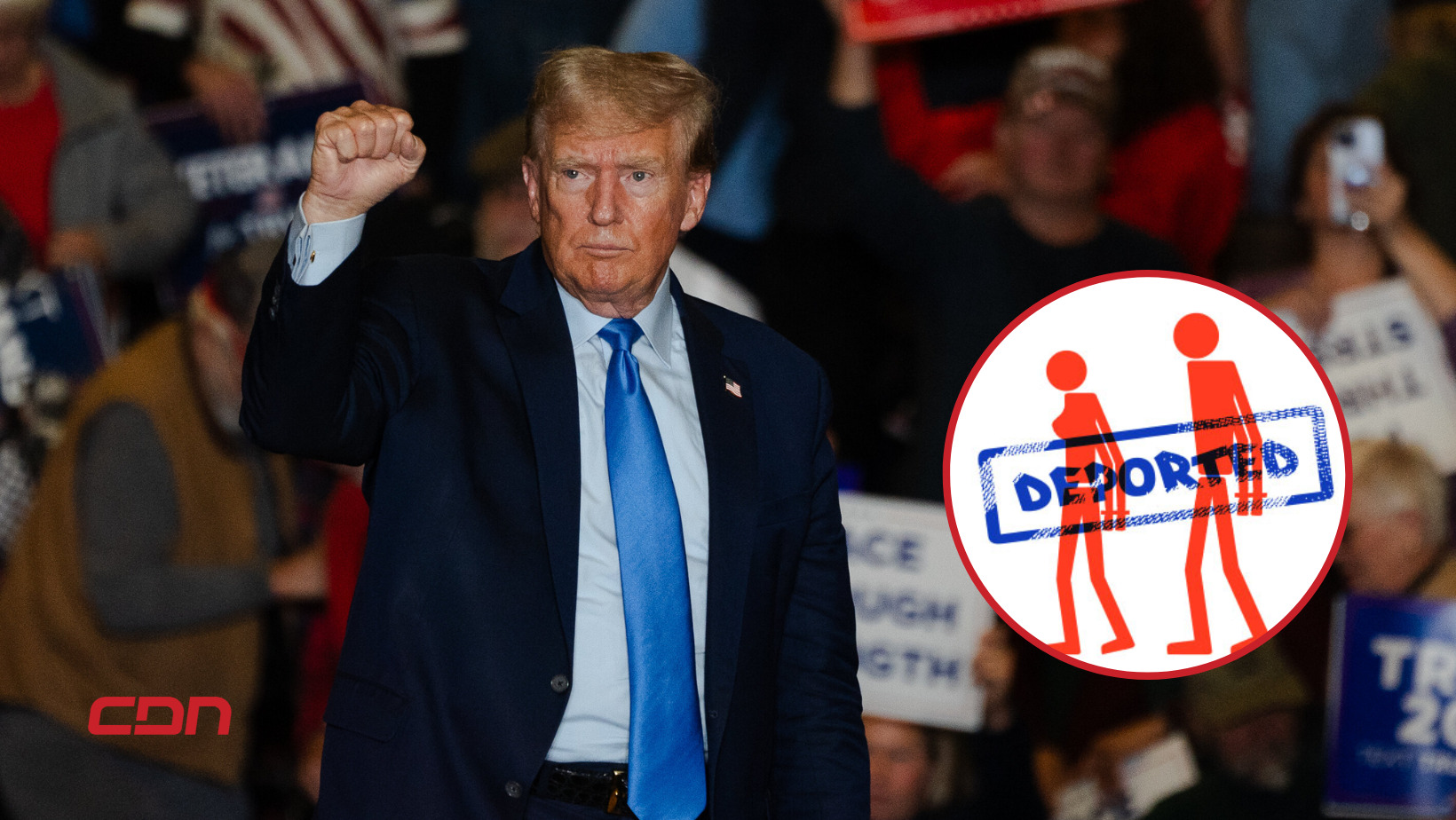 Donald Trump promete un gran operativo de deportación