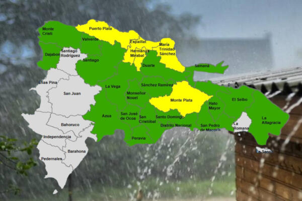 Mapa provincias en alerta. (Foto: CDN digital) 