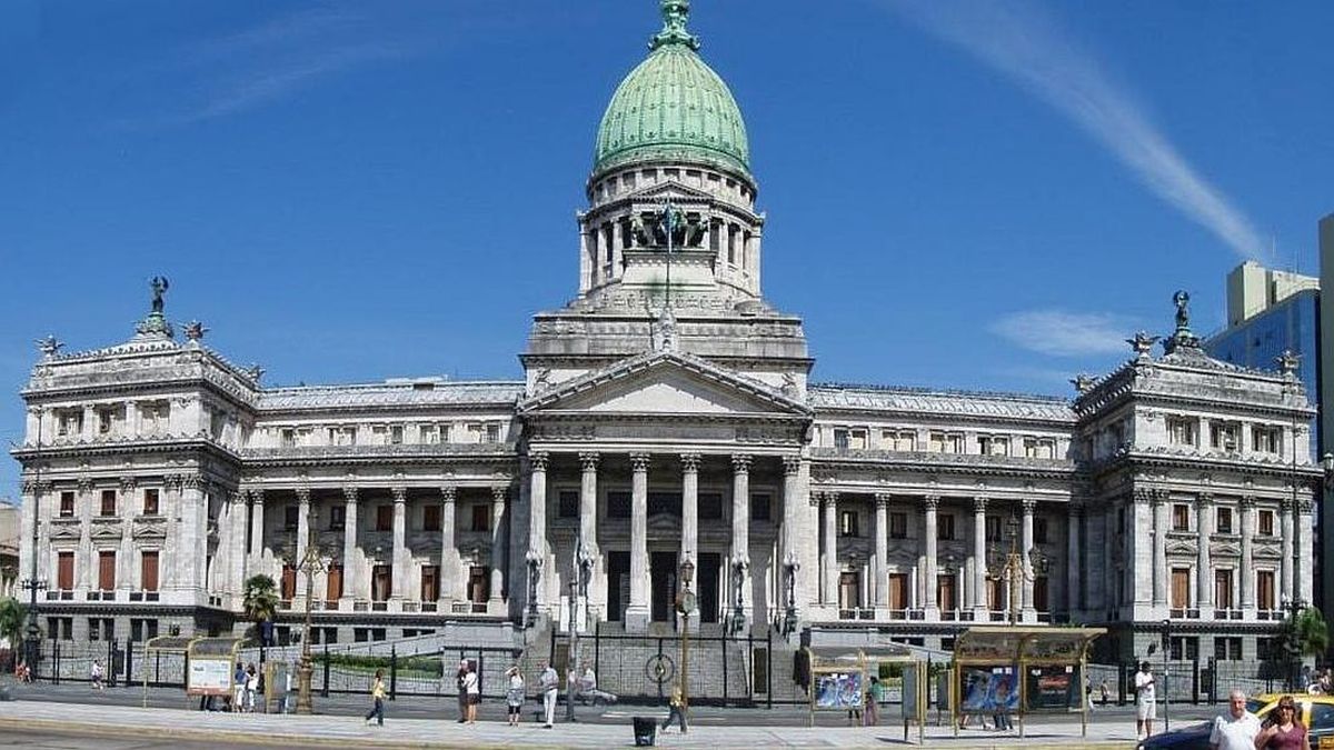 Sede del Congreso de la Nación de Argentina. Foto: fuente externa.
