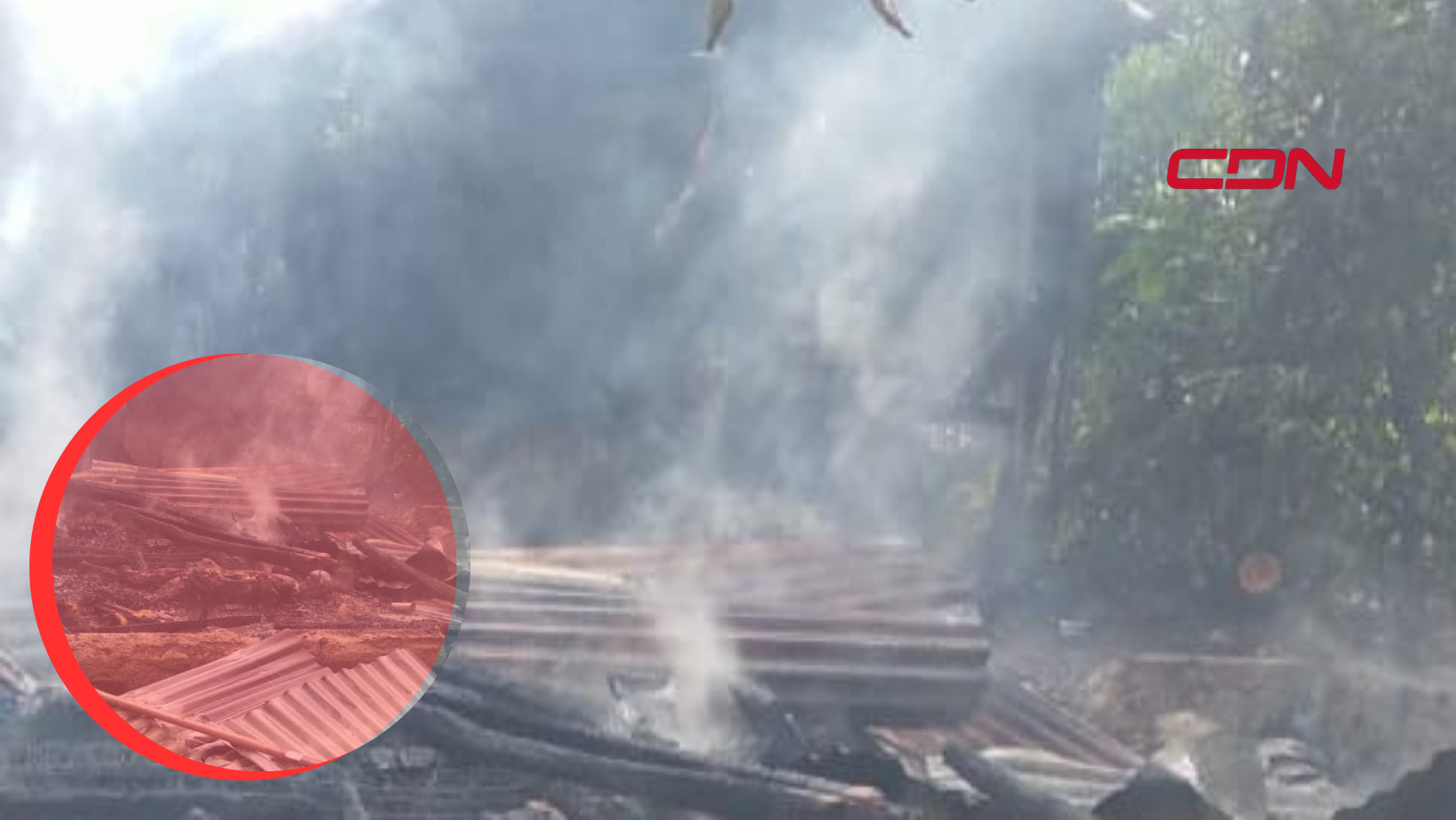 Mujer muere calcinada al incendiarse su vivienda en Don Juan, Monte Plata