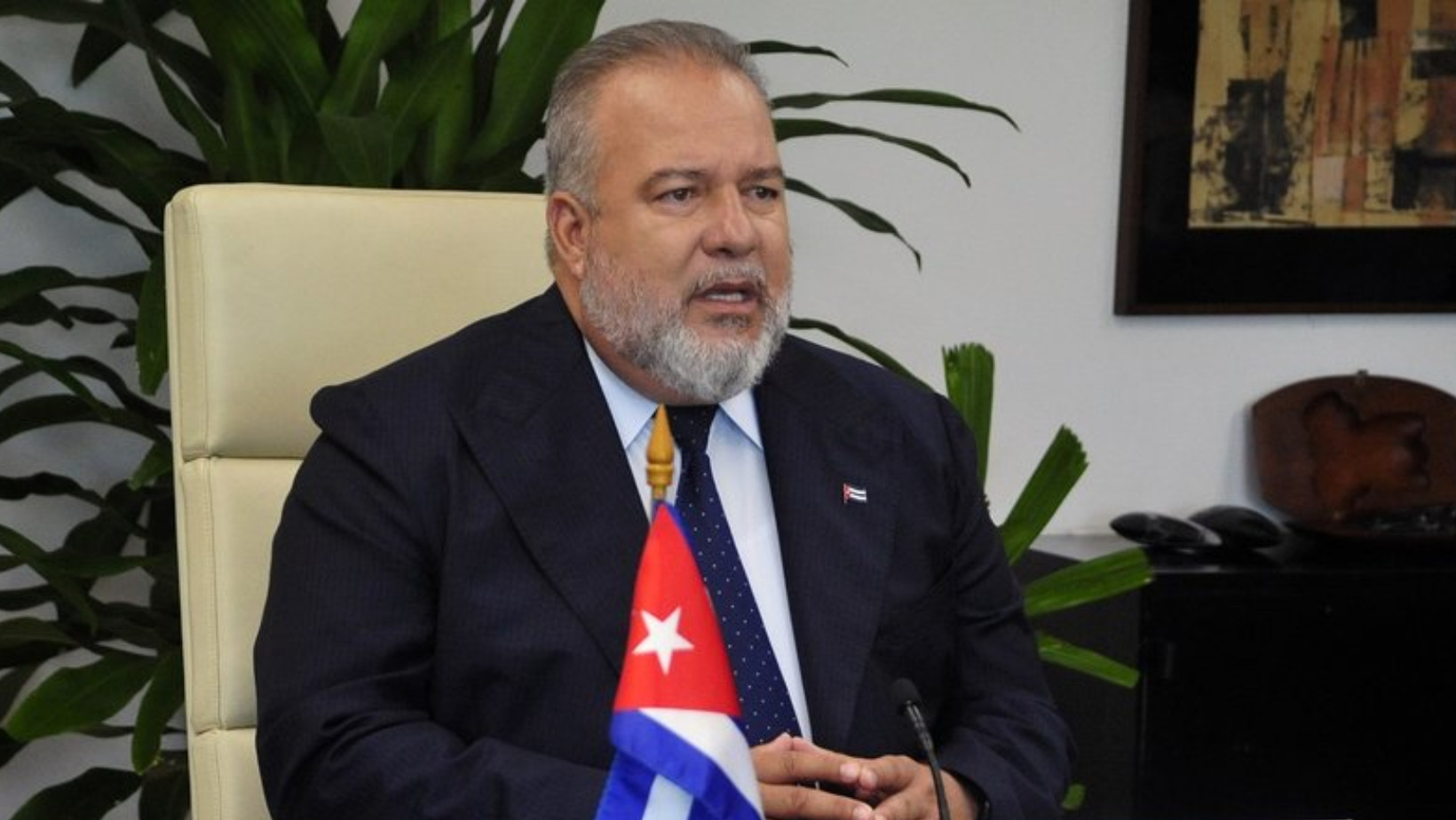 Manuel Marrero, primer ministro de Cuba. FOTO: Fuente externa