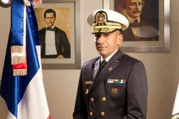 Vicealmirante José Cabrera, presidente de la Dirección Nacional de Control de Drogas. Fuente: externa.