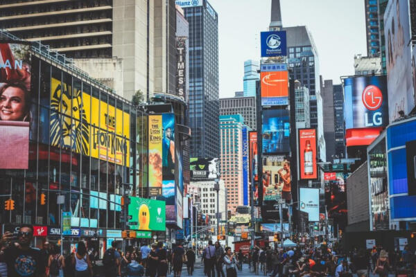 Este es el Times Square, en Nueva York. Foto: Fuente externa. 