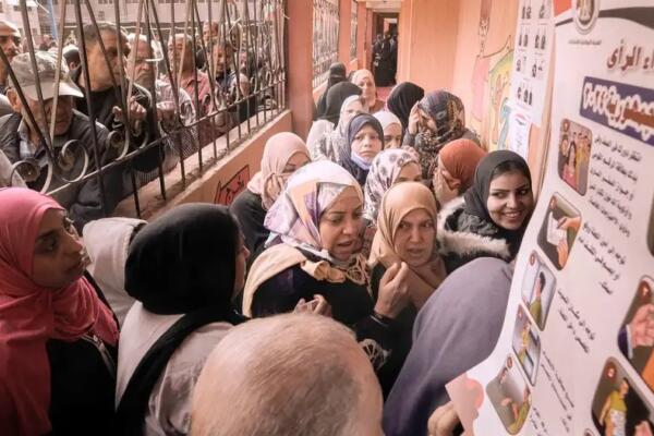 Las elecciones presidenciales en Egipto comenzaron el domingo 10 de diciembre de 2023. Foto: fuente externa.