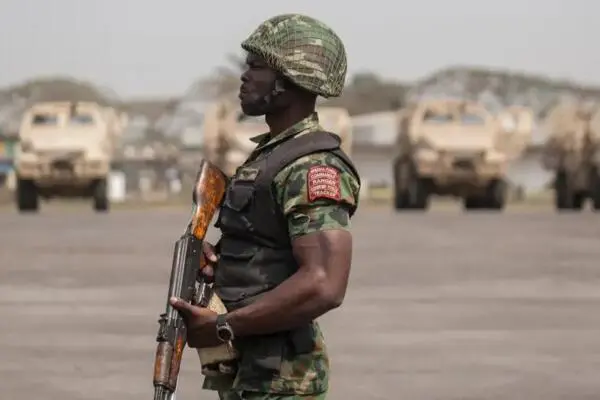 nidad del Ejército de Nigeria para la lucha contra el grupo islamista y terrorista Boko Haram en Lagos. Foto: fuente externa.