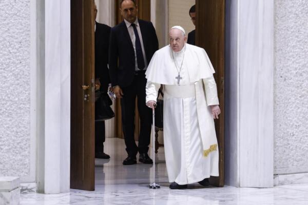 El papa Francisco, en una imagen del 6 de diciembre de 2023. Foto: fuente externa.