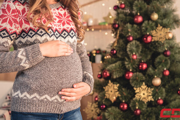 Disfrutar de Navidad embarazada. Fuente: Externa