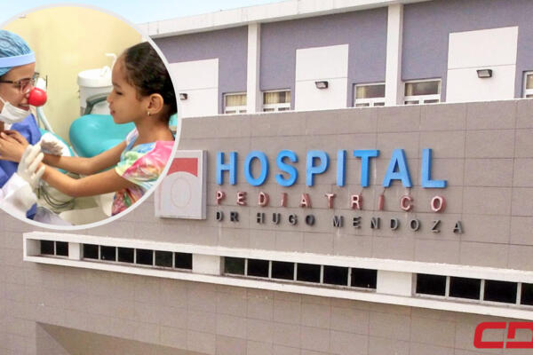 Hospital Pediátrico Dr. Hugo Mendoza. Fuente: CDN Digital