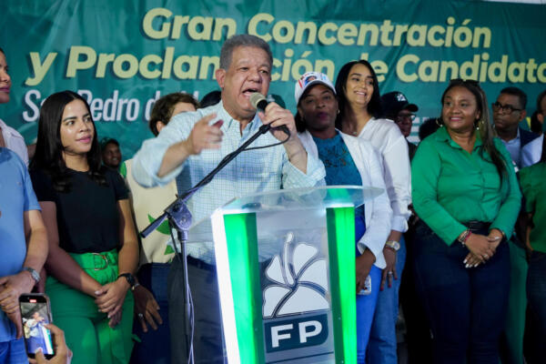 Leonel Fernández, expresidente de la República Dominicana y fundador del partido Fuerza del Pueblo. FOTO: Fuente externa