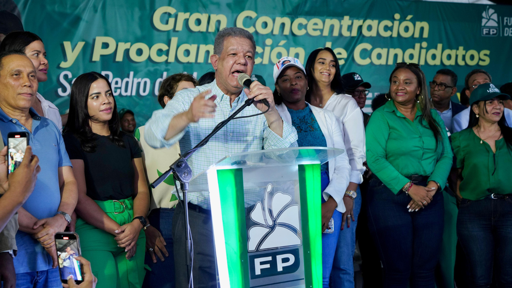 Leonel Fernández, expresidente de la RD y fundador del partido Fuerza del Pueblo. FOTO: Fuente externa