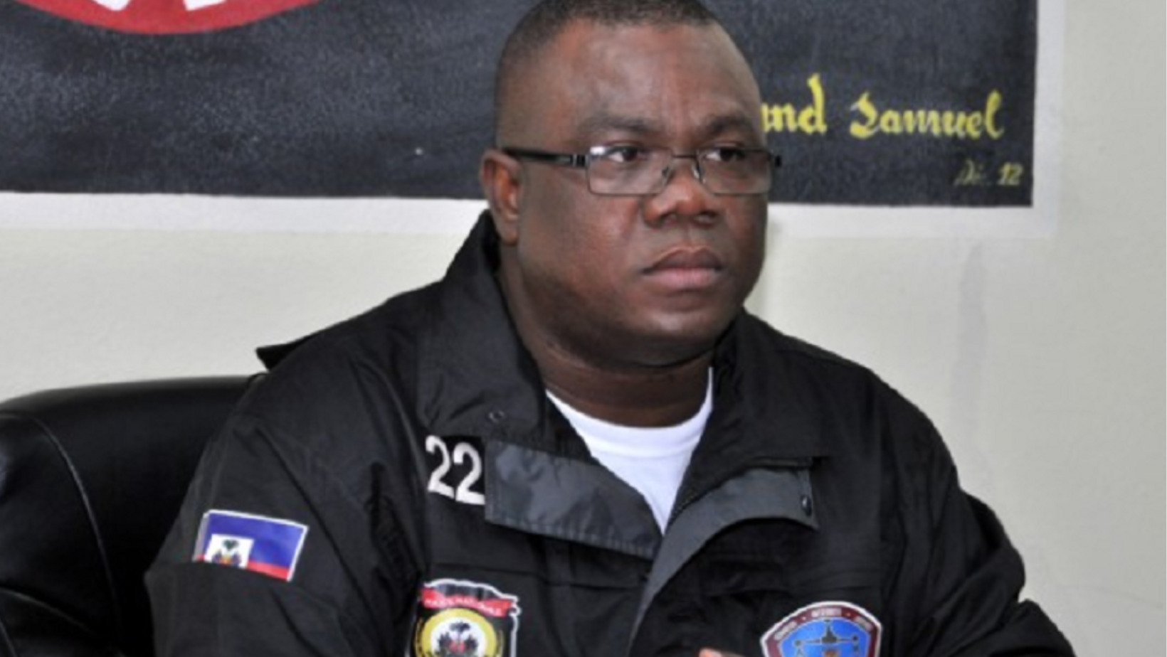 Gary Desrosiers, portavoz de la policía de Haití. FOTO: Fuente externa