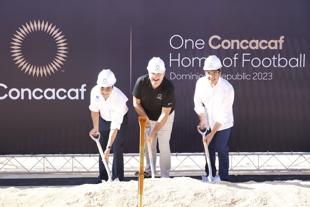 Concacaf dio primer picazo para su Casa de Fútbol ONE Concacaf en Cap Cana