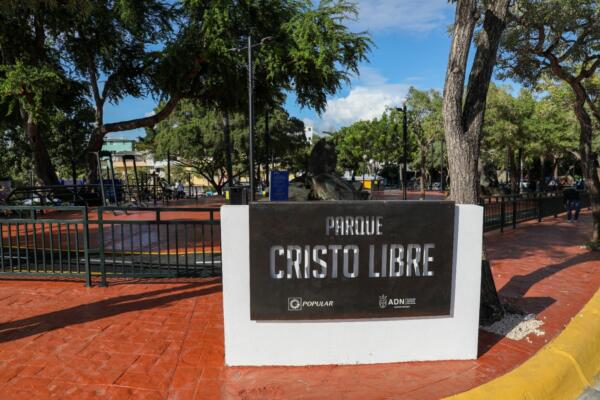 Parque Cristo Libre es una iniciativa del ADN y el Banco Popular
Foto: fuente externa