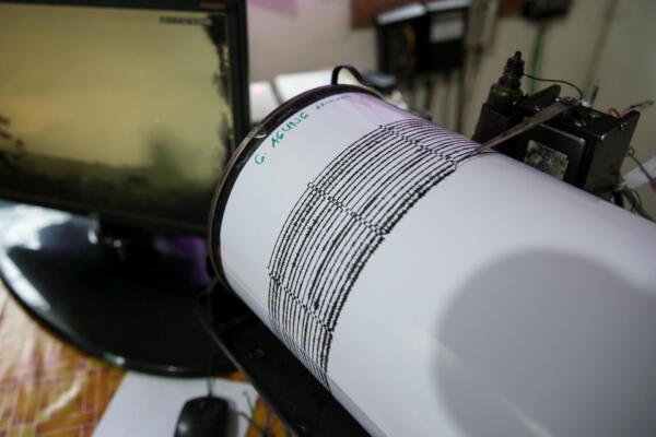 Un sismógrafo, en una fotografía de archivo. Foto: fuente externa.