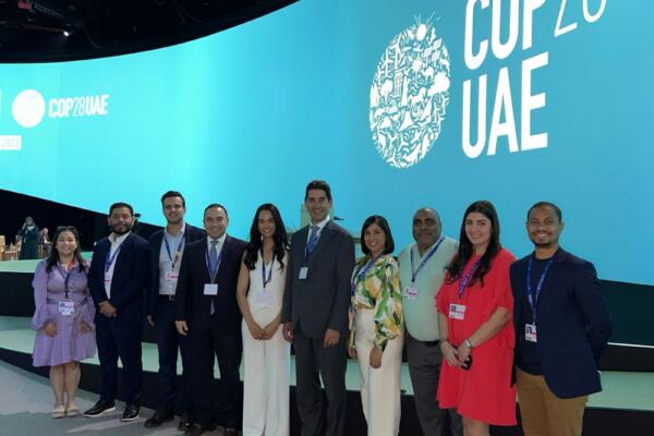 El Grupo Popular en la participación del COP28 en la ciudad de Dubái. Foto: Fuente externa. 