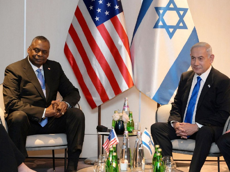 El secretario de Defensa de Estados Unidos se reúne con Netanyahu en Israel