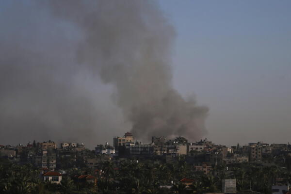 Ataque israelí en Gaza. Fuente: externa.