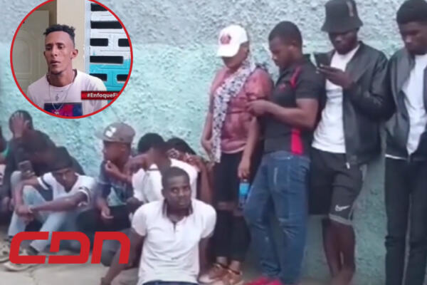 Arrestan conductor de jeepeta transportaba haitianos.(Foto: Fuente externa). 