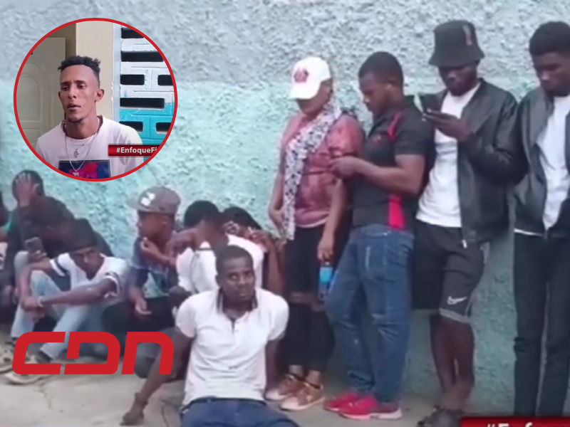 Arrestan conductor de jeepeta transportaba haitianos.(Foto: Fuente externa).