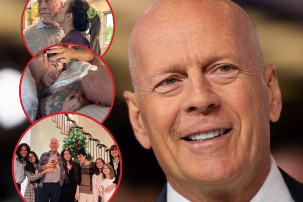 Bruce Willis en tiernas fotos con su familia mientras enfrenta demencia frontotemporal (CDN Digital)