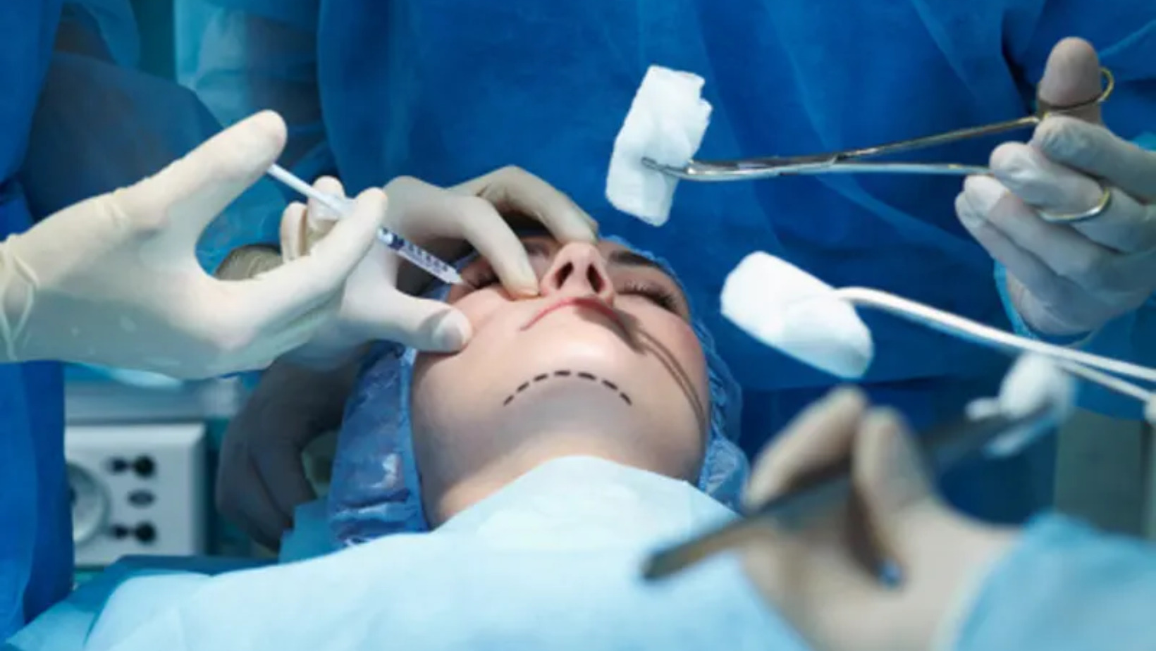 Paciente en procedimiento estético. Foto: Fuente externa