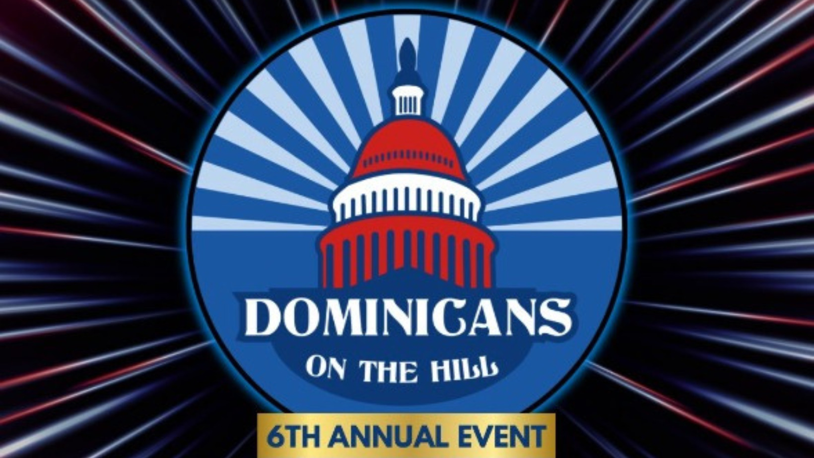 Logo de “Dominicanos en el Capitolio”. Foto: Fuente externa
