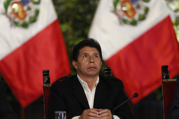 El expresidente de Perú, Pedro Castillo. Foto: fuente externa. 