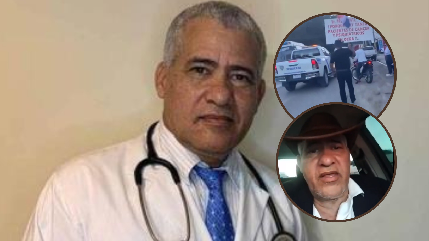 Doctor que fue detenido muestra indignación y denuncia teme por su vida