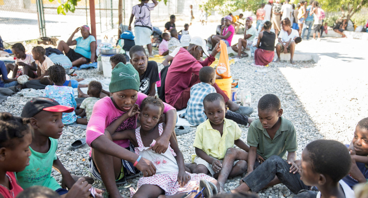 La población haitiana es la que más sufre. Foto: fuente externa.