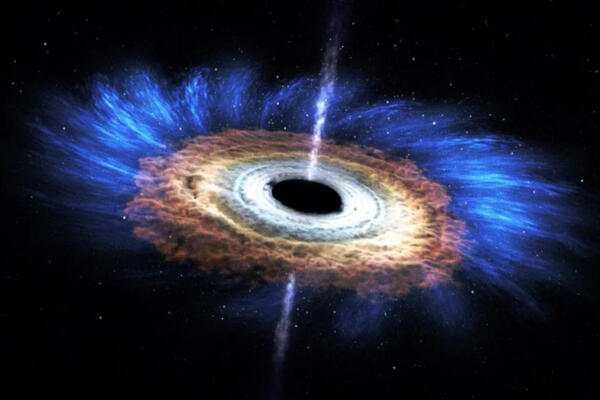 Descubren el agujero negro más antiguo en los albores del universo. Foto: Fuente externa