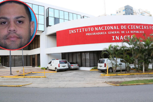 El Inacif reconoce el cadáver de Víctor Hugo Gómez. Foto: CDN Digital 