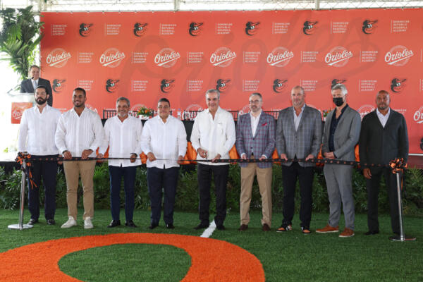 La inauguración de la moderna academia de los Orioles de Baltimore contó con la presencia del presidente RD Luis Abinader.