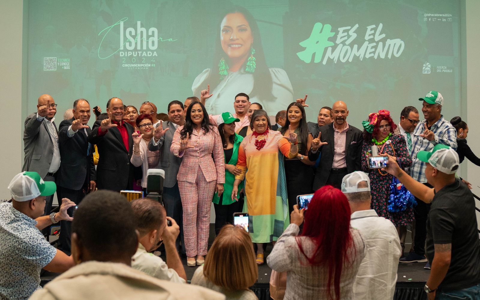 Isha Cabrera lanza candidatura a diputada por Ultramar