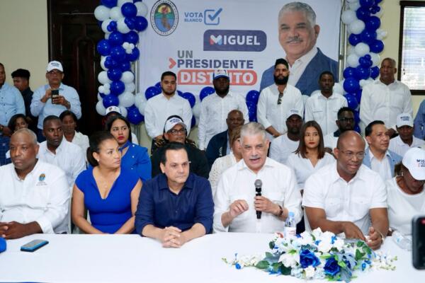 Miguel Vargas insta al gobierno propiciar un ambiente de estabilidad y sosiego previo a elecciones
