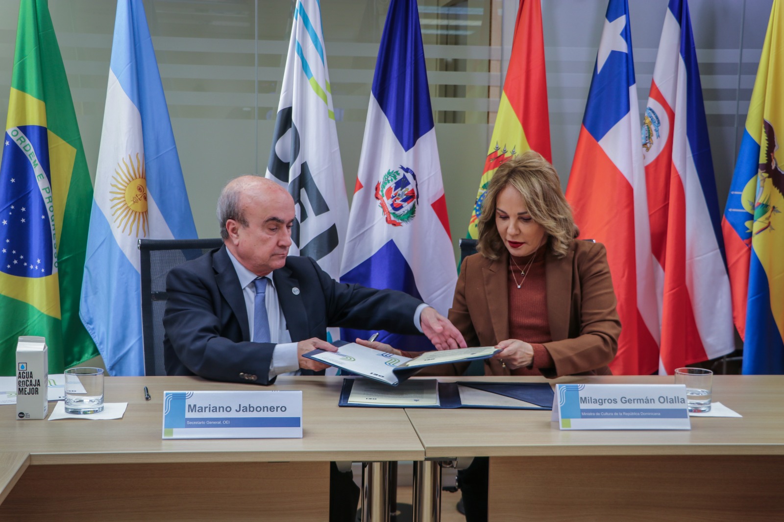 OEI y Ministerio de Cultura dominicano firman acuerdo