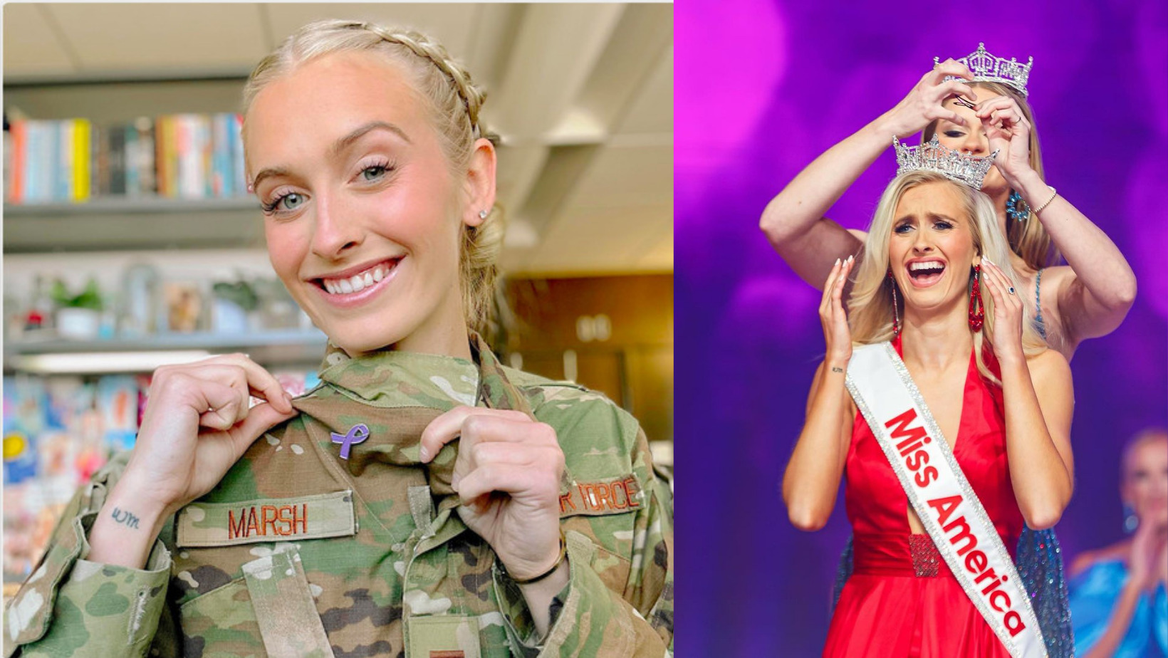 Oficial De La Fuerza A Rea Se Corona Como Miss Estados Unidos