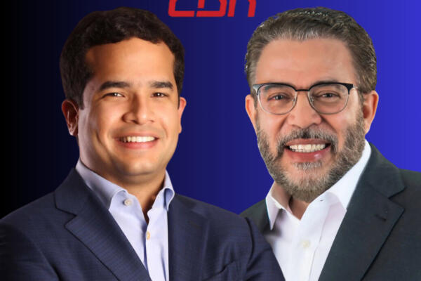 Omar Fernández y Guillermo Moreno, candidatos a la senaduría del DN (CDN Digital)