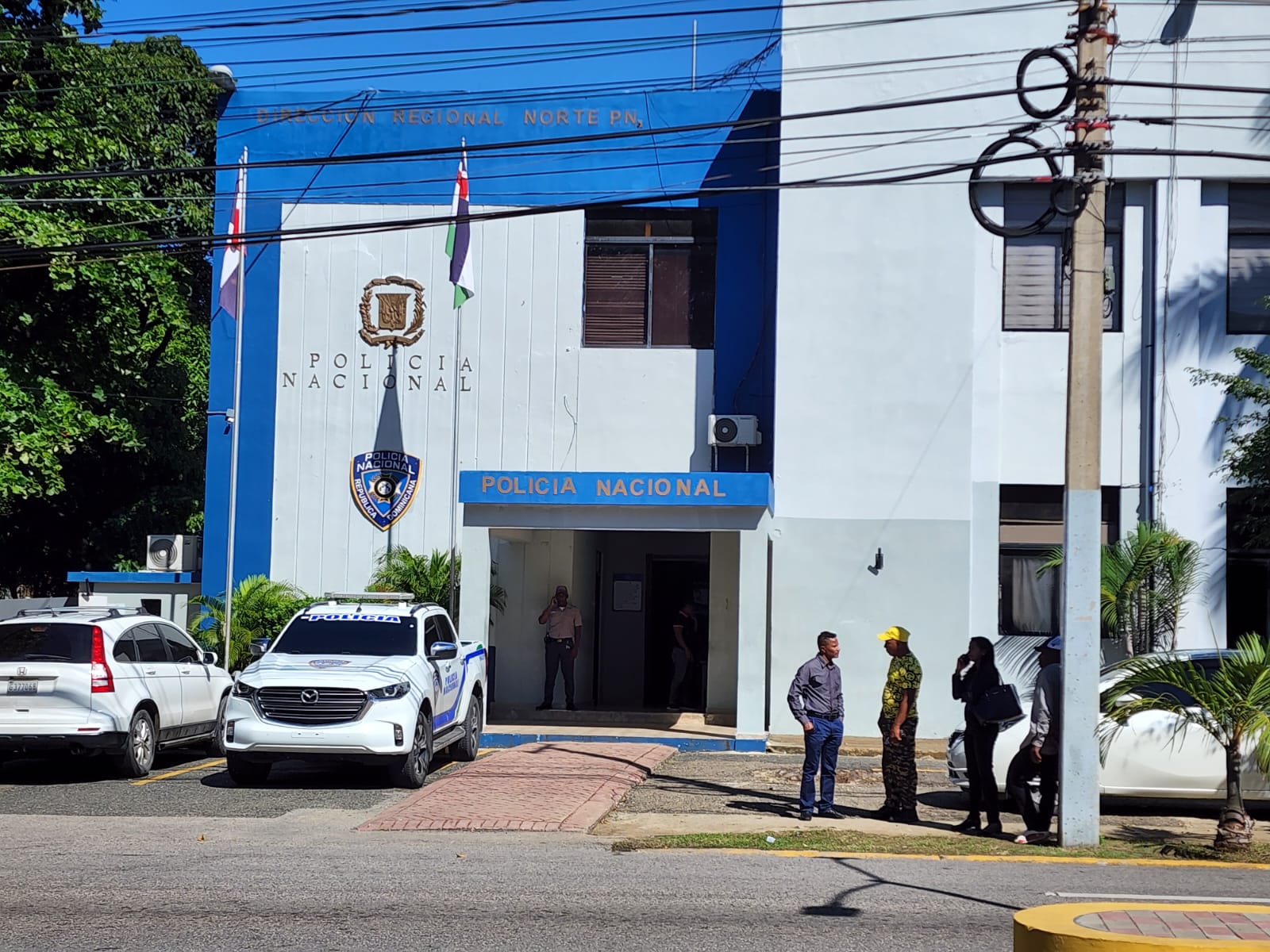 Dirección regional Norte de la Policía Nacional en Puerto Plata. Foto: fuente externa.
