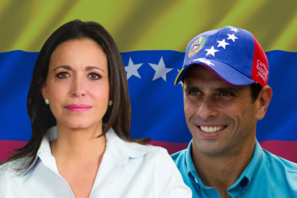 Rechazan  inhabilitación política María Corina Machado y Henrique Capriles.(Foto: Fuente externa).