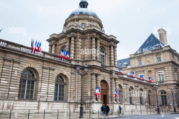 El Senado de Francia situado en el Palacio de Luxemburgo en el 6º arrondissement de París. Foto: fuente externa.